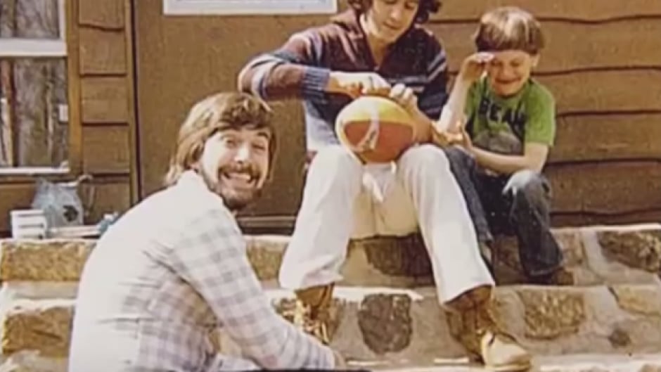 Tom Mulcair as a young man. (He's the one with the beard).