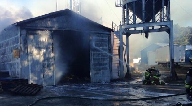 Cookville fire