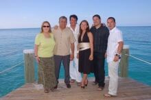 Amy Bombay and family