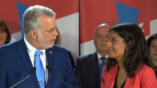 Couillard and Dominique Anglade
