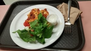 Lunch menu