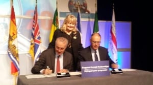 Andrew Treusch, Kerry-Lynne Findlay and Kevin Dancey