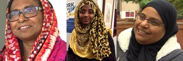 Three women react to niqab debate