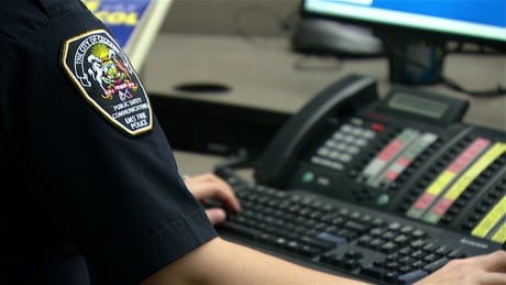 Calgary's emergency services, including police, fire and the 911 call centre, are working with the Distress Centre to get the word out about 211 Alberta, a telephone-based referral service that connects people with many social services. 911 operator in Calgary