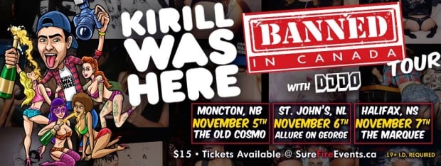 Kirill banned in canada poster