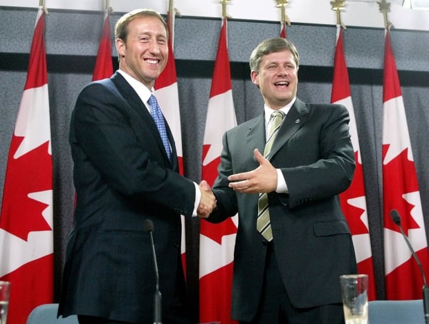 Elxn42 Peter MacKay PC leader Canadian Alliance leader Stephen Harper 2003