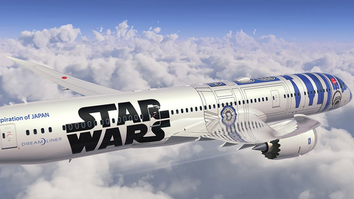 ANA x STARWARS｜R2-D2｜全日空商事｜ BOEING787-9 Coming in the fall: ANA to introduce a R2-D2 Star Wars