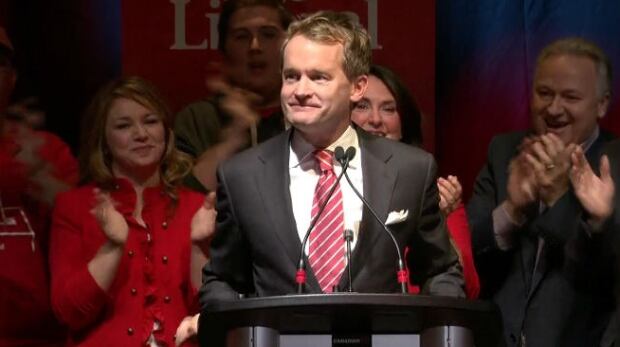 Seamus O'Regan in St. john's for election