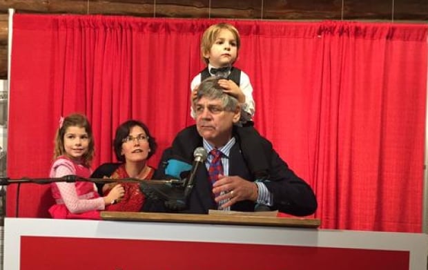 Larry Bagnell and family