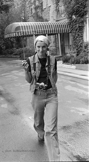 Margaret Trudeau photographer 1975 Rideau Hall private collection Rod MacIvor