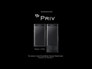 Blackberry PRIV black