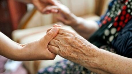 Patient with alzheimers