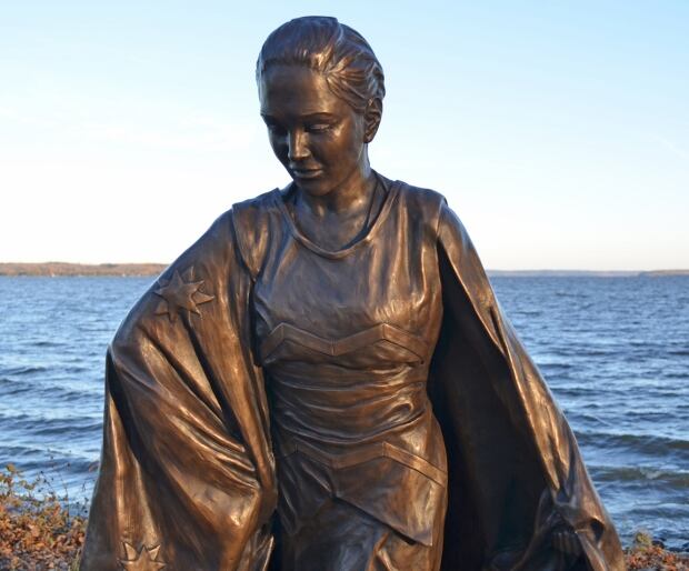 Shannon Koostachin monument close up