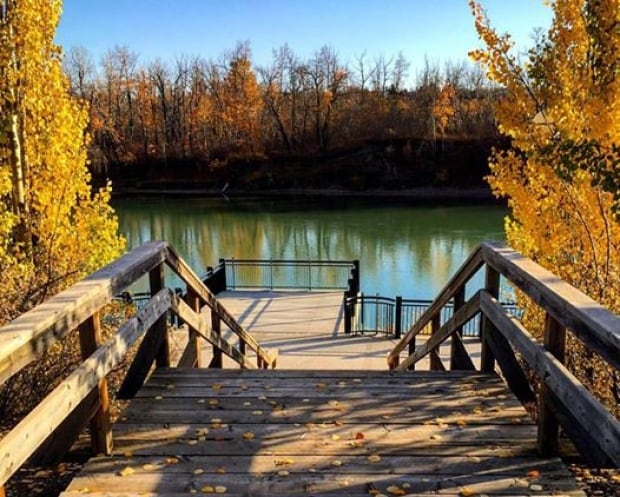 YEG Today, Edmonton river valley steps