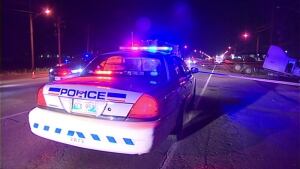 Crash scene Transcanada HWY