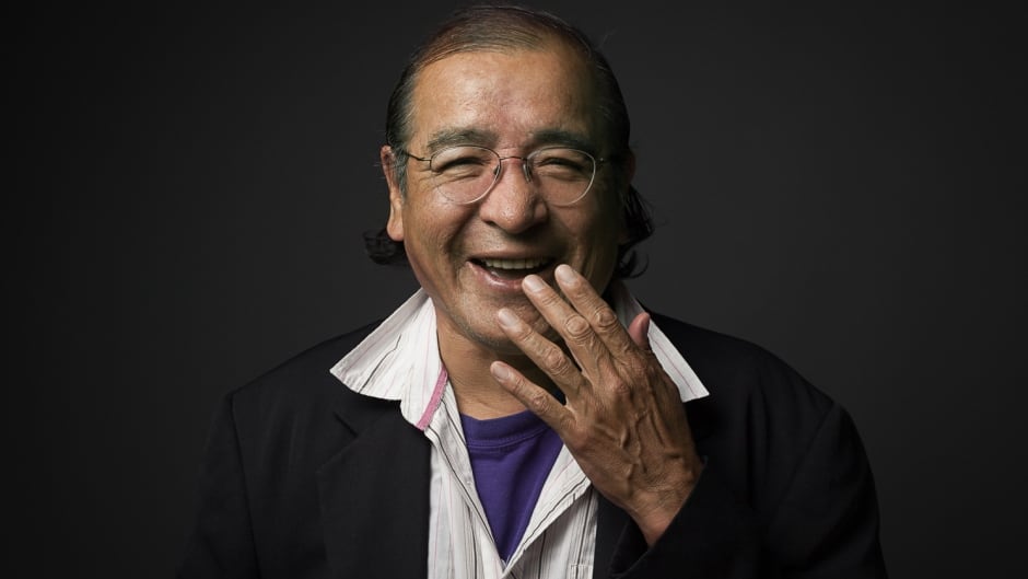 "I'm a very happy man and so I wanted to write about happy things," says Tomson Highway.