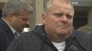 Former Toronto mayor Rob Ford