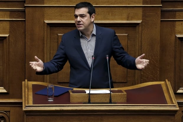 EUROPE-MIGRANTS/GREECE-TSIPRAS