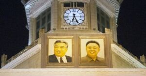 Pyongyang train station
