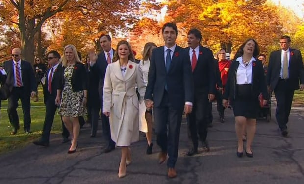 trudeau walk