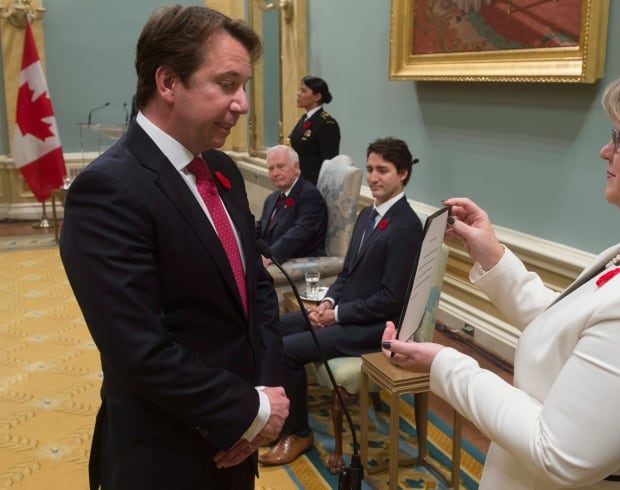LIB Scott Brison Nova Scotia treasury board president Nov 4 2015