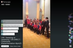 Trudeau Periscope