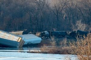 APTOPIX Train Derailment Wisconsin
