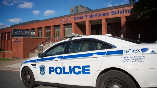 Halifax Regional Police headquarters (with police vehicle)