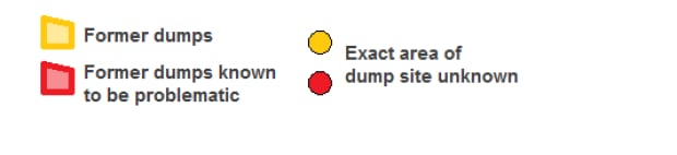 landfill map legend
