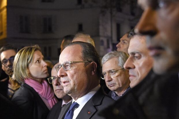 Paris attacks Hollande speaks at Bataclan attack site Nov 14 2015