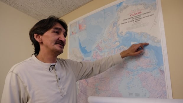 Jerry Natanine Mayor Clyde River Nunavut seismic testing