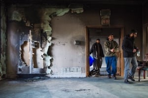 Mosque Fire 20151115