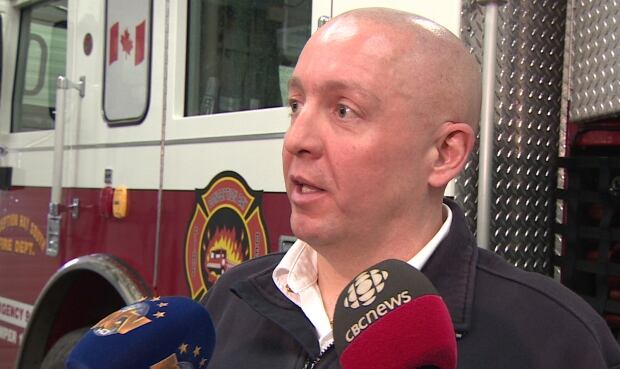 John Heffernan CBS acting fire chief