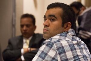 Toronto Santokh Bola at news conference