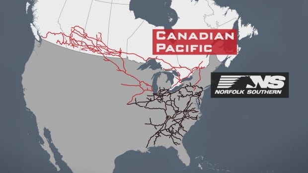 CP Norfolk Southern map