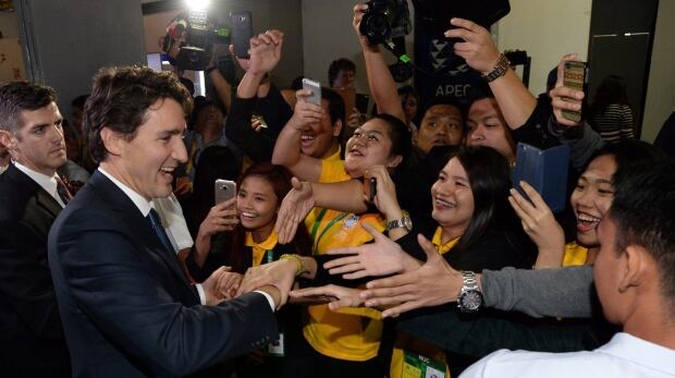 PM Justin Trudeau at APEC summit in Manila