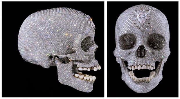 For the love of God diamond skull