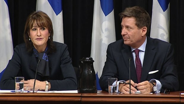 Kathleen Weil and Public Security Minister Pierre Morea
