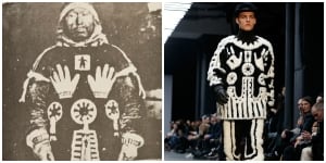 KTZ fashion label copies Inuit design