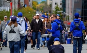 Toronto Blue Jays John Street pedestrian bridge
