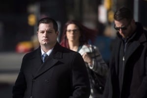 Toronto James Forcillo arrival at trial
