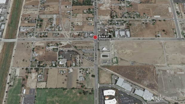 Location of San Bernardino shooting