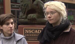 Students at NSCAD