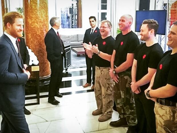 prince harry veterans