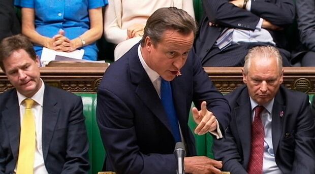 UK Prime Minister David Cameron