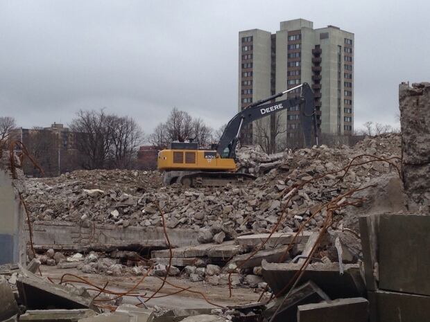 St. Patrick's High School demolition