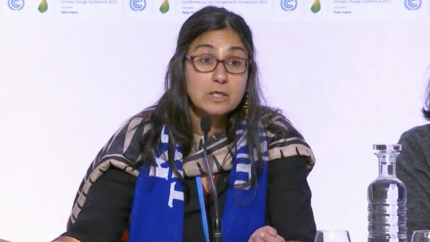 Payal Parekh with 350.org at COP21