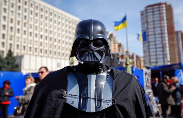 Ukraine Darth Vader April 2014 Ukrainian Central Elections Commission presidential run