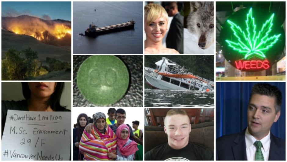 B.C. Top Story 2015 collage