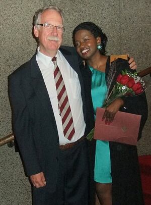 Don Smith and Lilian Asiimwe
